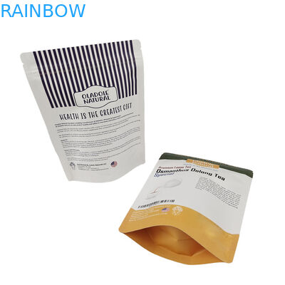 Chất lượng cao Custom Eco Friendly Stand Up Kraft Paper pouch cho thú cưng chó mèo Chăm sóc thực phẩm lớp độ ẩm Proof Bag