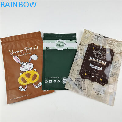 Fashion Pack Food Grade tùy chỉnh kích thước và màu sắc có sẵn Laminated nhựa nhôm Zip khóa túi đứng lên túi