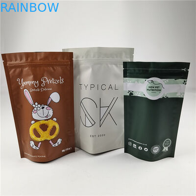 Fashion Pack Food Grade tùy chỉnh kích thước và màu sắc có sẵn Laminated nhựa nhôm Zip khóa túi đứng lên túi