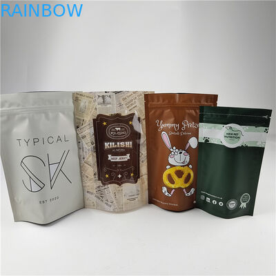 Fashion Pack Food Grade tùy chỉnh kích thước và màu sắc có sẵn Laminated nhựa nhôm Zip khóa túi đứng lên túi