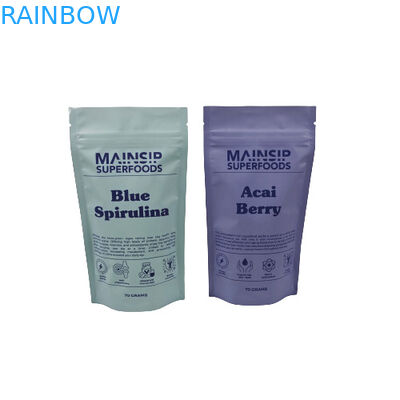 Thẻ in kỹ thuật số Mylar túi chống mùi cà phê bột đóng gói đứng lên Zip khóa túi với tấm nhôm