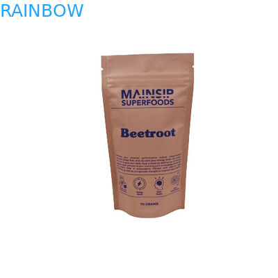 Thẻ in kỹ thuật số Mylar túi chống mùi cà phê bột đóng gói đứng lên Zip khóa túi với tấm nhôm