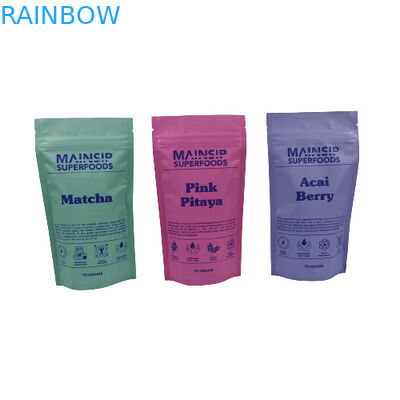 Bao bì bánh quy chống mùi tùy chỉnh túi khóa lại Zip khóa túi nhựa với tấm nhôm