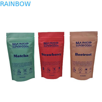 Bao bì bánh quy chống mùi tùy chỉnh túi khóa lại Zip khóa túi nhựa với tấm nhôm