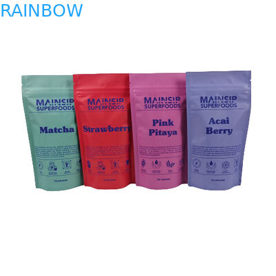 Digital Printed Hot Cocoa Powder Packaging Bag Coffee Powder Plastic Bags With Re-Sealable Zip Lock (Bộ đóng gói bột ca cao nóng bằng kỹ thuật số)