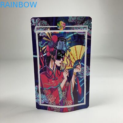 Chiếc túi Mylar in kỹ thuật số Matt VMPET Chiếc túi niềng chống mùi CMYK Pantone 250g