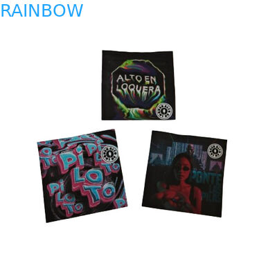 Chất chống mùi túi mẫu có thể đóng lại với cửa sổ rõ ràng Bao bì bột túi nhựa