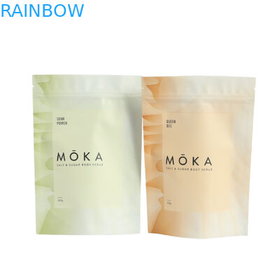 Thẻ đồ ăn cho thú cưng có thể đóng lại theo yêu cầu Thẻ nhựa đứng với túi gói hạt niêm phong