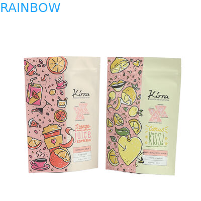 Thẻ đồ ăn cho thú cưng có thể đóng lại theo yêu cầu Thẻ nhựa đứng với túi gói hạt niêm phong