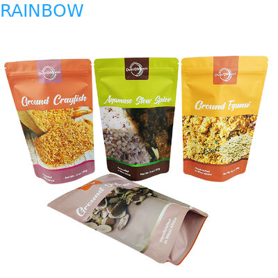 Chất chống mùi Ziplock Foil nhôm túi Mylar cho trà Moringa thảo dược trái cây khô