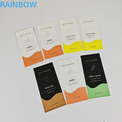 Thẻ tùy chỉnh 10g 20g 30g Cà phê trà túi đóng gói thực phẩm túi giấy kraft tái chế phân hủy sinh học