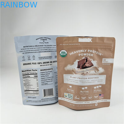 Chế độ in kỹ thuật số tùy chỉnh Đứng lên túi niêm phong chống mùi chống ẩm