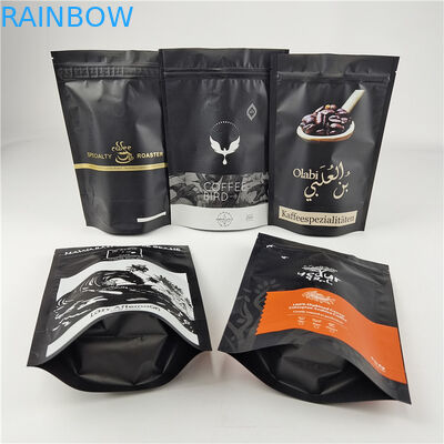 Laminated Aluminum Foil Ziplock Stand Up Pouch in ấn kỹ thuật số tùy chỉnh kích thước / màu sắc