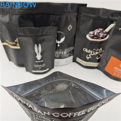 Laminated Aluminum Foil Ziplock Stand Up Pouch in ấn kỹ thuật số tùy chỉnh kích thước / màu sắc