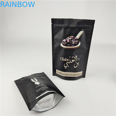 Laminated Aluminum Foil Ziplock Stand Up Pouch in ấn kỹ thuật số tùy chỉnh kích thước / màu sắc