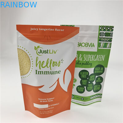 bán chạy nhất môi trường thân thiện đứng lên túi với Zipper ẩm chống ẩm chất lượng thực phẩm túi đóng gói nhựa