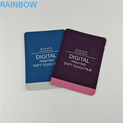 Chấp nhận tối đa 10 màu sắc có sẵn lên ba mặt túi niêm phong dễ dàng nước mắt dòng nhà sản xuất tùy chỉnh logo của riêng bạn