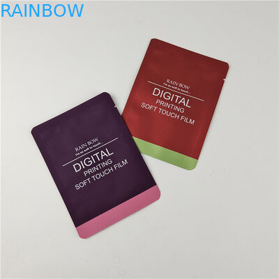 Chấp nhận tối đa 10 màu sắc có sẵn lên ba mặt túi niêm phong dễ dàng nước mắt dòng nhà sản xuất tùy chỉnh logo của riêng bạn