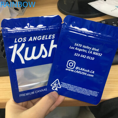 Giao hàng bằng đường biển túi gusset gấp đáy với tối đa 9 màu in