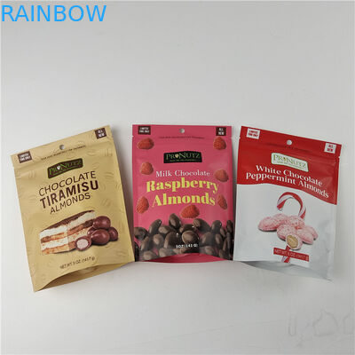 Chất lượng cao tùy chỉnh in kỹ thuật số PE tái sử dụng Zipper túi nhựa đứng lên túi Mylar