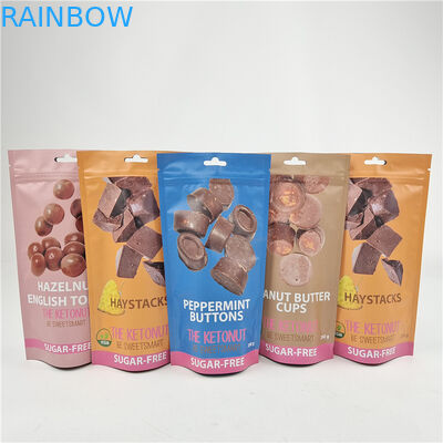 Chất lượng cao Logo tùy chỉnh in Advanced Laminating Stand Up Zipper Bags cho gói túi đồ ăn nhẹ