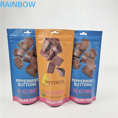 Chất lượng cao Logo tùy chỉnh in Advanced Laminating Stand Up Zipper Bags cho gói túi đồ ăn nhẹ