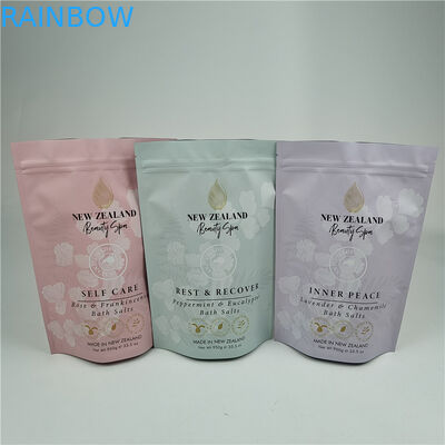 Xách thời trang mịn chất lượng cao có thể đóng lại dễ dàng nước mắt Mylar túi xách Body Scrub túi đóng gói