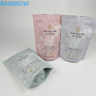 Xách thời trang mịn chất lượng cao có thể đóng lại dễ dàng nước mắt Mylar túi xách Body Scrub túi đóng gói