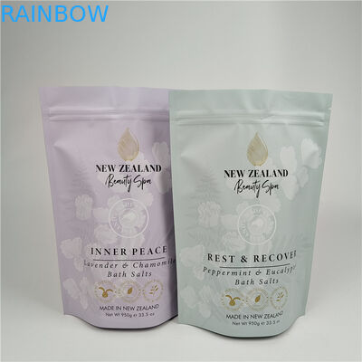 Xách thời trang mịn chất lượng cao có thể đóng lại dễ dàng nước mắt Mylar túi xách Body Scrub túi đóng gói