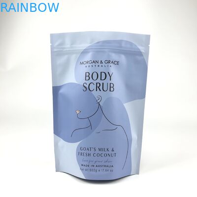 CDR AI PSD PDF Thiết kế tệp tắm muối Mylar túi cho mỹ phẩm túi tùy chỉnh