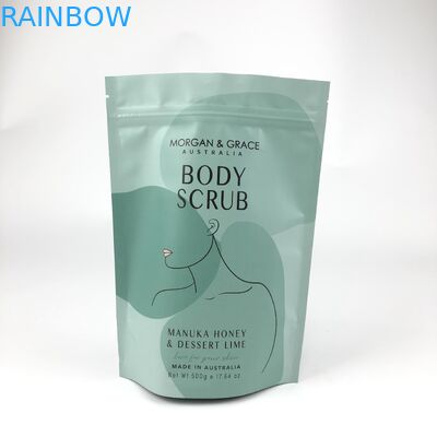 CDR AI PSD PDF Thiết kế tệp tắm muối Mylar túi cho mỹ phẩm túi tùy chỉnh