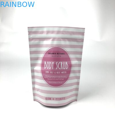 Bao bì mỹ phẩm Stand up Body Scrub Bag để tắm muối và Body Scrub Mylar Bags