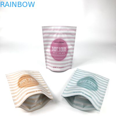 Bao bì mỹ phẩm Stand up Body Scrub Bag để tắm muối và Body Scrub Mylar Bags