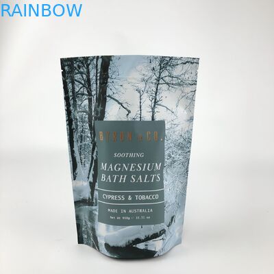 Various kích cỡ tấm giấy mẫu gói cho muối tắm túi Mylar trong mục