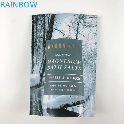 Various kích cỡ tấm giấy mẫu gói cho muối tắm túi Mylar trong mục