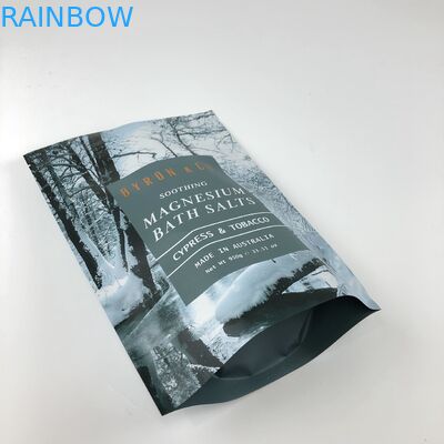 Various kích cỡ tấm giấy mẫu gói cho muối tắm túi Mylar trong mục