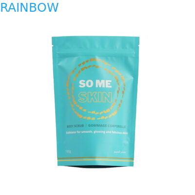 Túi đóng gói mỹ phẩm tùy chỉnh cho túi quét cơ thể đứng lên với các kích thước khác nhau