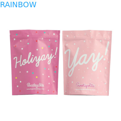 Túi đóng gói mỹ phẩm tùy chỉnh cho túi quét cơ thể đứng lên với các kích thước khác nhau