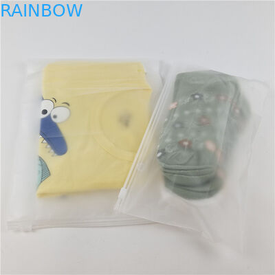 Nhà máy bán buôn nhựa trong suốt áo sơ mi quần áo bao bì túi với kéo kéo và móc