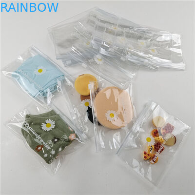 Bao bì nhựa chất liệu PE rõ ràng cao cho Comestic với kích thước và màu sắc tùy chỉnh