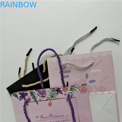 Mới nhất được chấp nhận tối đa 10 màu có sẵn tùy chỉnh in kỹ thuật số in logo in mua sắm túi giấy đóng gói