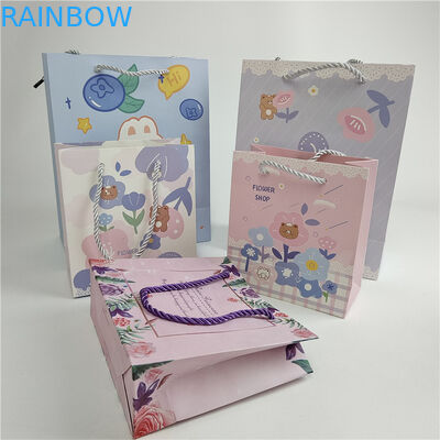 Mới nhất được chấp nhận tối đa 10 màu có sẵn tùy chỉnh in kỹ thuật số in logo in mua sắm túi giấy đóng gói