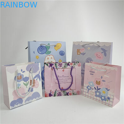 Mới nhất được chấp nhận tối đa 10 màu có sẵn tùy chỉnh in kỹ thuật số in logo in mua sắm túi giấy đóng gói