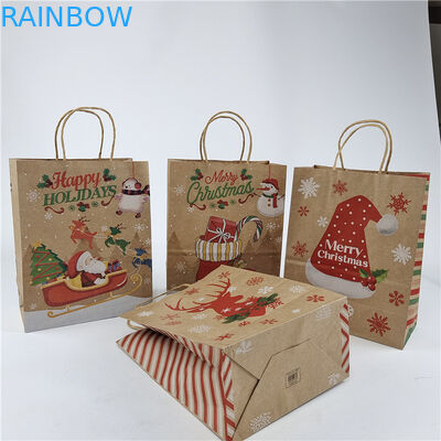 Túi giấy tùy chỉnh với dây kéo cho quà tặng / quần áo / mua sắm Tương thích với môi trường và giá cả phải chăng