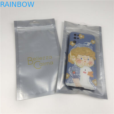 Chất lượng cao Logo riêng tùy chỉnh 3 mặt túi niêm phong dễ dàng nước mắt dòng đóng gói túi với cửa sổ