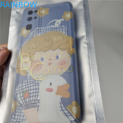 Chất lượng cao Logo riêng tùy chỉnh 3 mặt túi niêm phong dễ dàng nước mắt dòng đóng gói túi với cửa sổ