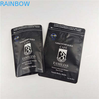 Matte Finish Food Grade Proof Thiết bị chống mùi Thiết bị chống ẩm Laminated Aluminum Foil Zip Lock Bag Stand Up Bag Coffee Bag
