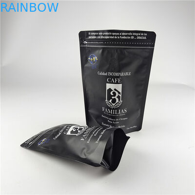 Matte Finish Food Grade Proof Thiết bị chống mùi Thiết bị chống ẩm Laminated Aluminum Foil Zip Lock Bag Stand Up Bag Coffee Bag