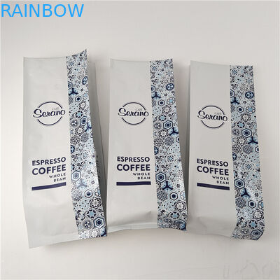 Các sản phẩm được yêu cầu hàng đầu Thẻ đóng gói gusset thân thiện với môi trường cho hạt cà phê cho 250G 500G 1KG