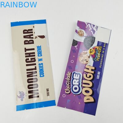 Môi trường thân thiện Bao bì giấy gốm tùy chỉnh in đứng lên túi sô cô la Energy Bar Cookie đồ ăn nhẹ bao bì